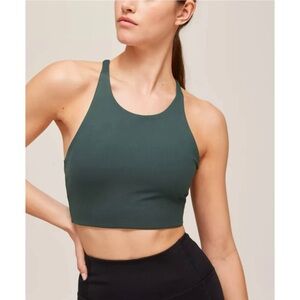 NWT GIRLFRIEND COLLECTIVE | Topanga Sports Bra Moss Green Sz. Small‎